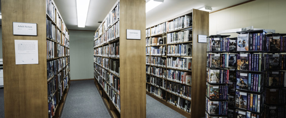 Adult Book Section At The Library